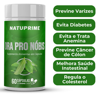 Ora Pro Nóbis Cápsulas Original Puro 60 Cápsulas 500mg