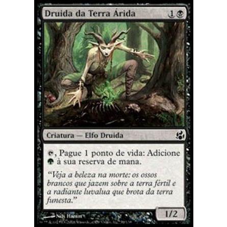 Druida da Terra Árida (Elfo / Druida) - Magic The Gathering