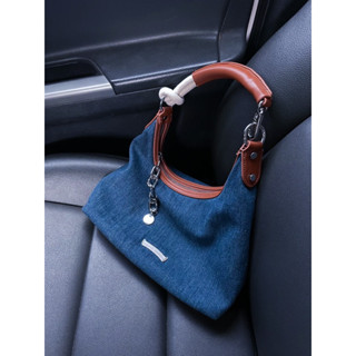 Bolsas jeans retrô femininas, bolsas de axilas, bolsas de ombro crossbody(com alça transversal )