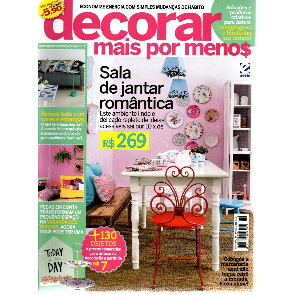 Revista Decorar Mais Por Menos, Nº 54