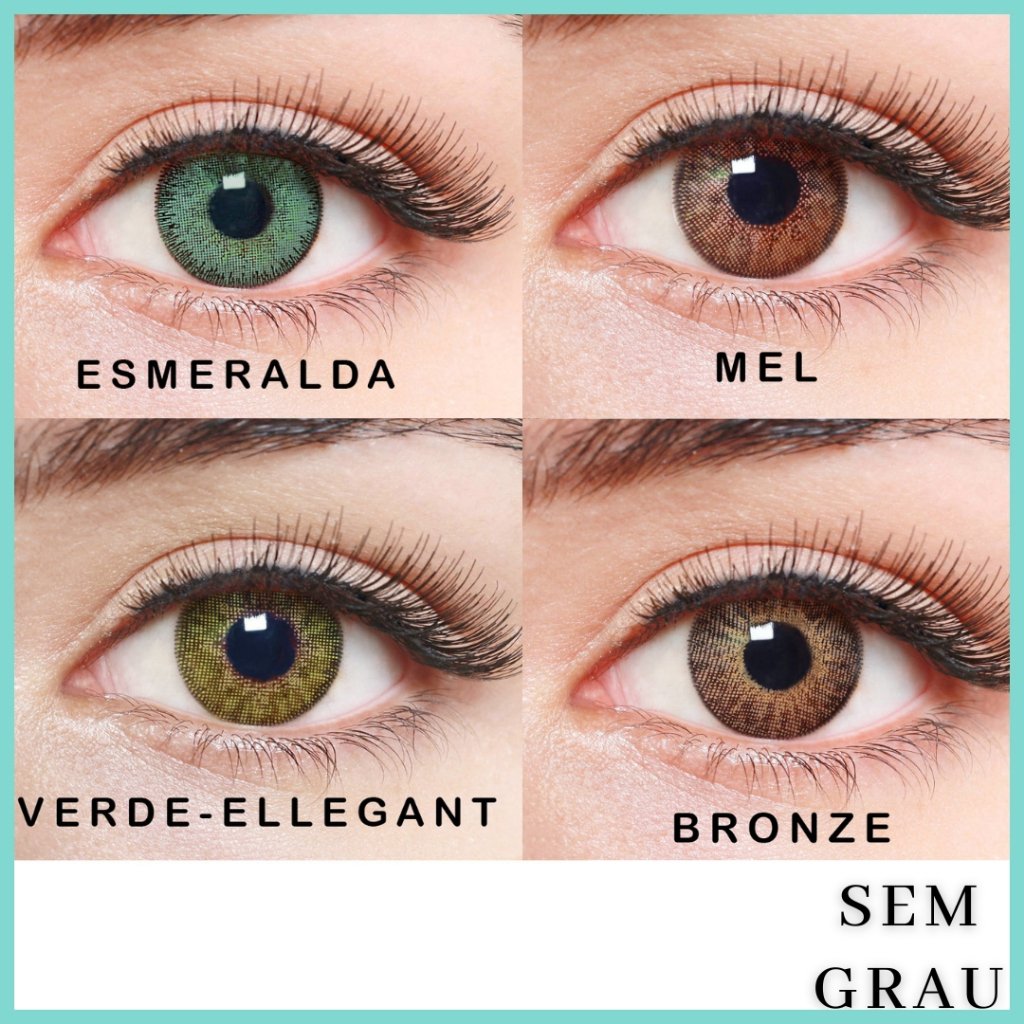 Lentes Natural Vision Mensal - Sem Grau em Oferta na Shopee