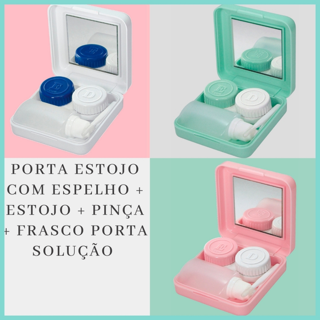 Estojo para Lentes de Contato Lockit Convenience (Sem Logo) - Look Vision