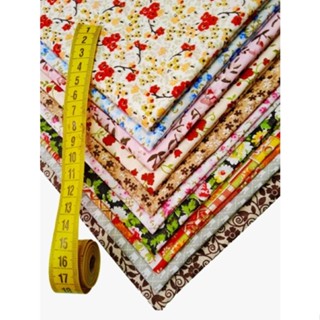 Kit Tecido Patchwork 2 - 50% Algodão - 10 Cortes De 50x70cm