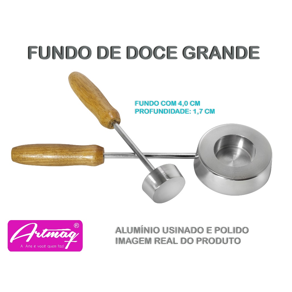 Golfrador Frisador Fundo De Doce Forminhas Grande - Artmaq
