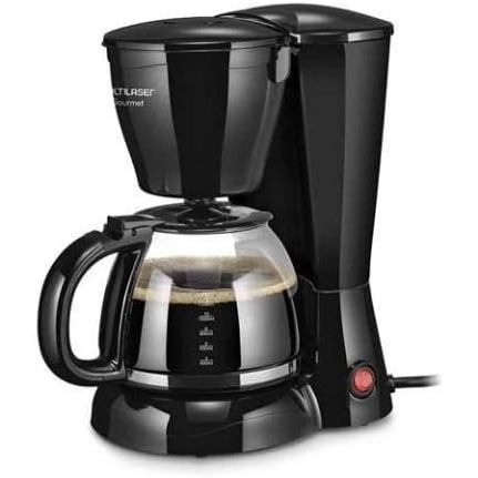 Cafeteira Multilaser Gourmet 30 Xícaras Semi Automática Preta De Filtro 220v filtro de papel