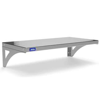 Prateleira Aérea Aço Inox 30cm X 60cm Restaurante Lanchonete