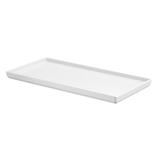 Prato Bandeja Retangular Coza Uno 27 x 13 x 1,5 cm Branco