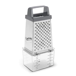 Ralador 4 Faces com Coletor - Brinox Top Pratic 20,5 cm Aço Inox