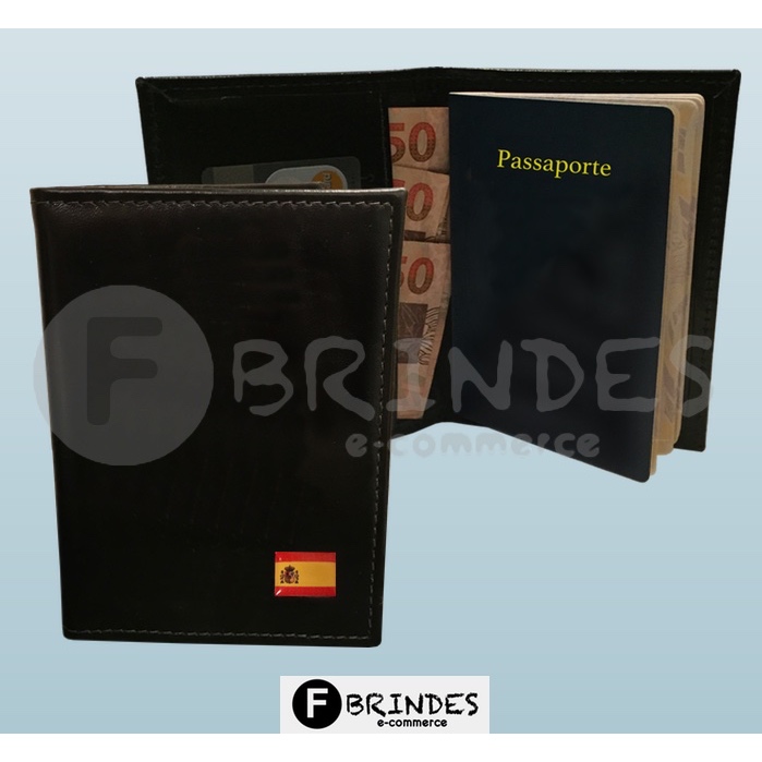 Capa de Passaporte Espanha (Bandeira)