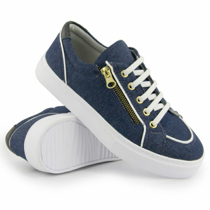 JEANS TENIS  FEMININO ORIGINAL MACIO CONFORTAVEL ENTREGA IMEDIATA SÓ HOJE em Oferta na Shopee