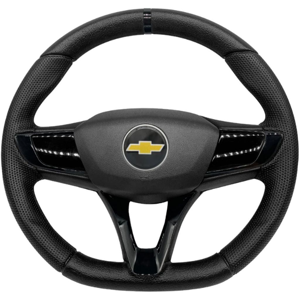 VOLANTE ESPORTIVO NOVA TRACKER PRETO COMPATIVEL COM CORSA CELTA CLASSIC MONTANA PRISMA MERIVA ZAFIRA A10 D20  MONZA A10