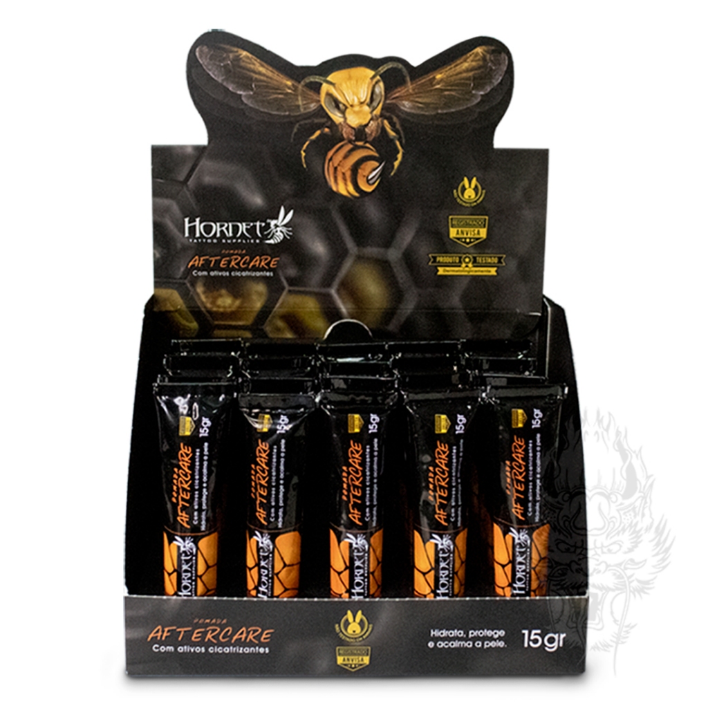 Pomada Aftercare - Hornet -15g - CX - 20 un em Oferta na Shopee
