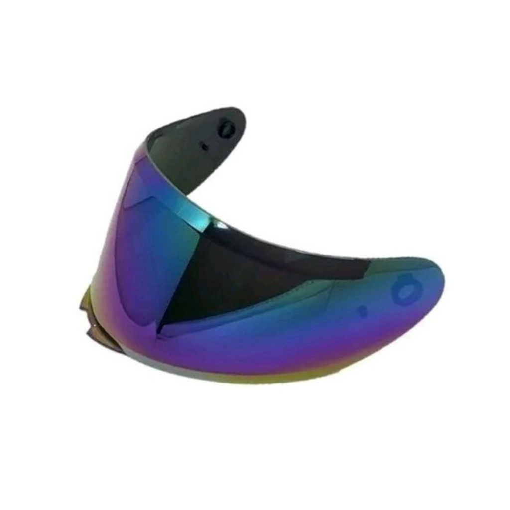 Viseira Camaleão Comp. c/ Capacete Helt Polar EBF X-TROY FF526 Fechado Colorida Polivisor