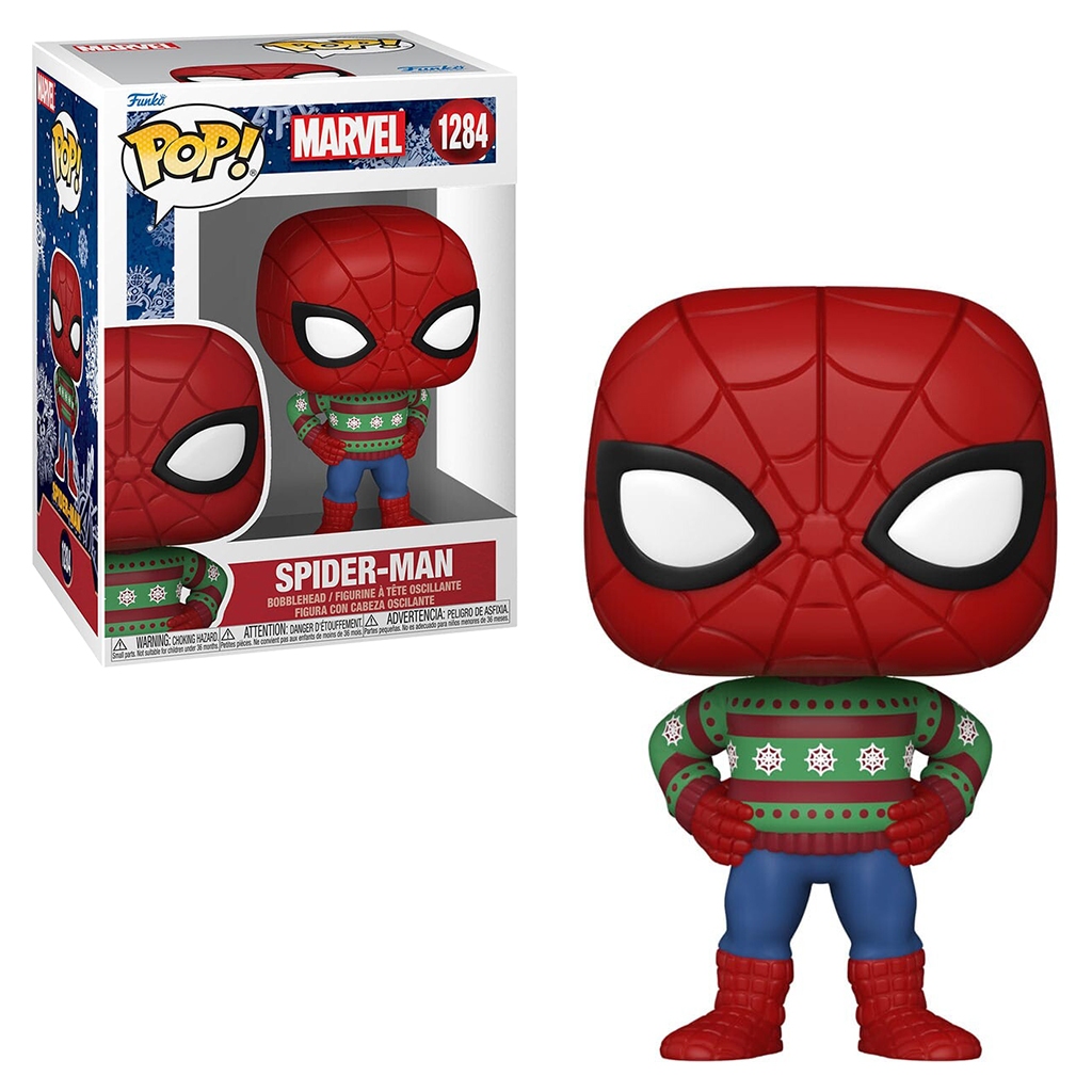 FUNKO POP MARVEL HOLIDAY - SPIDER-MAN (SWEETER) 1284 NOVO ORIGINAL em Oferta na Shopee