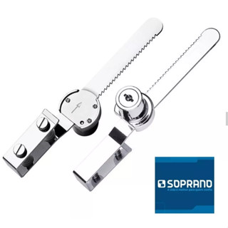 Fechadura P/ Vitrine Freezer 160mm Trava Jacaré Reforçado