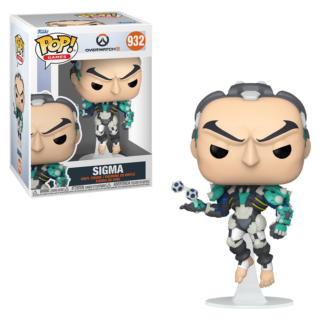 FUNKO POP OVERWATCH - SIGMA 932 NOVO ORIGINAL em Oferta na Shopee