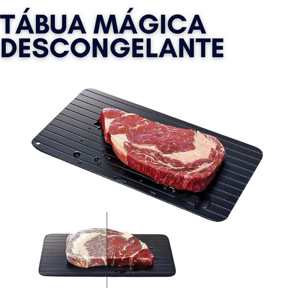 Tábua De Descongelar Carnes e Alimentos Tabua Magica Defrost