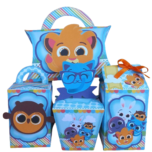 Kit festa Bolofofo Menino 40 unidades