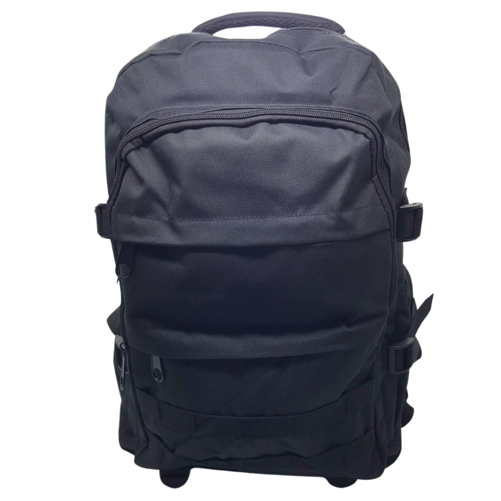 Mochila Tática Camping  Militar Resistente - Preta - Sports & Outdoors