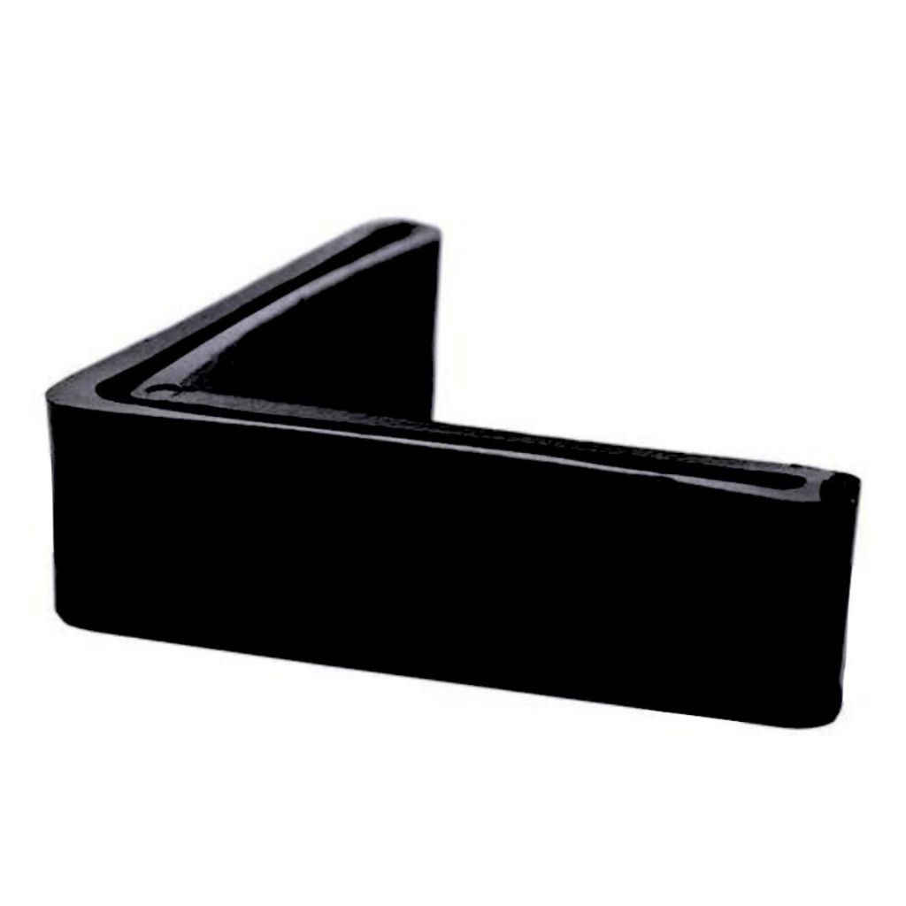 Prateleira L Sapata 30x30mm Pacote Com 10 Peças Plástico