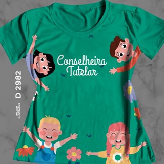 Camiseta Adulto Conselheira Tutelar