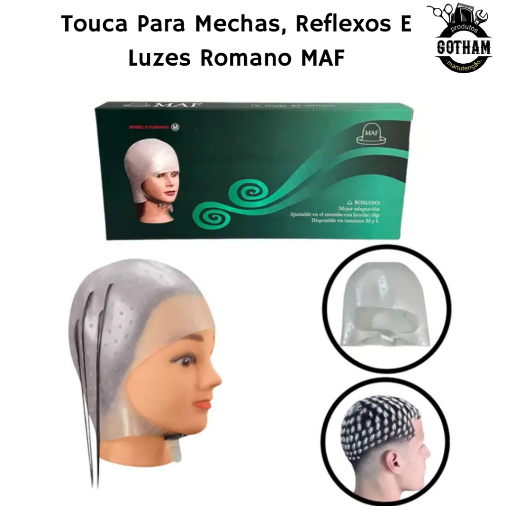 Touca Para Mechas, Reflexos E Luzes Romano MAF