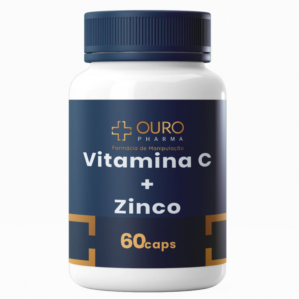 Vitamina C 500mg + Zinco Quelato 30mg Imunidade