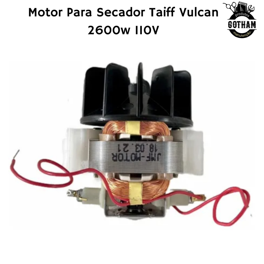 Motor Para Secador Taiff Vulcan 2600w 110V