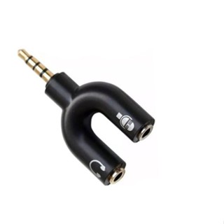 Adaptador - P3 X P2 - Headset Fone Microfone - Para Controle Xbox, Ps4, Smartphone, Notebook