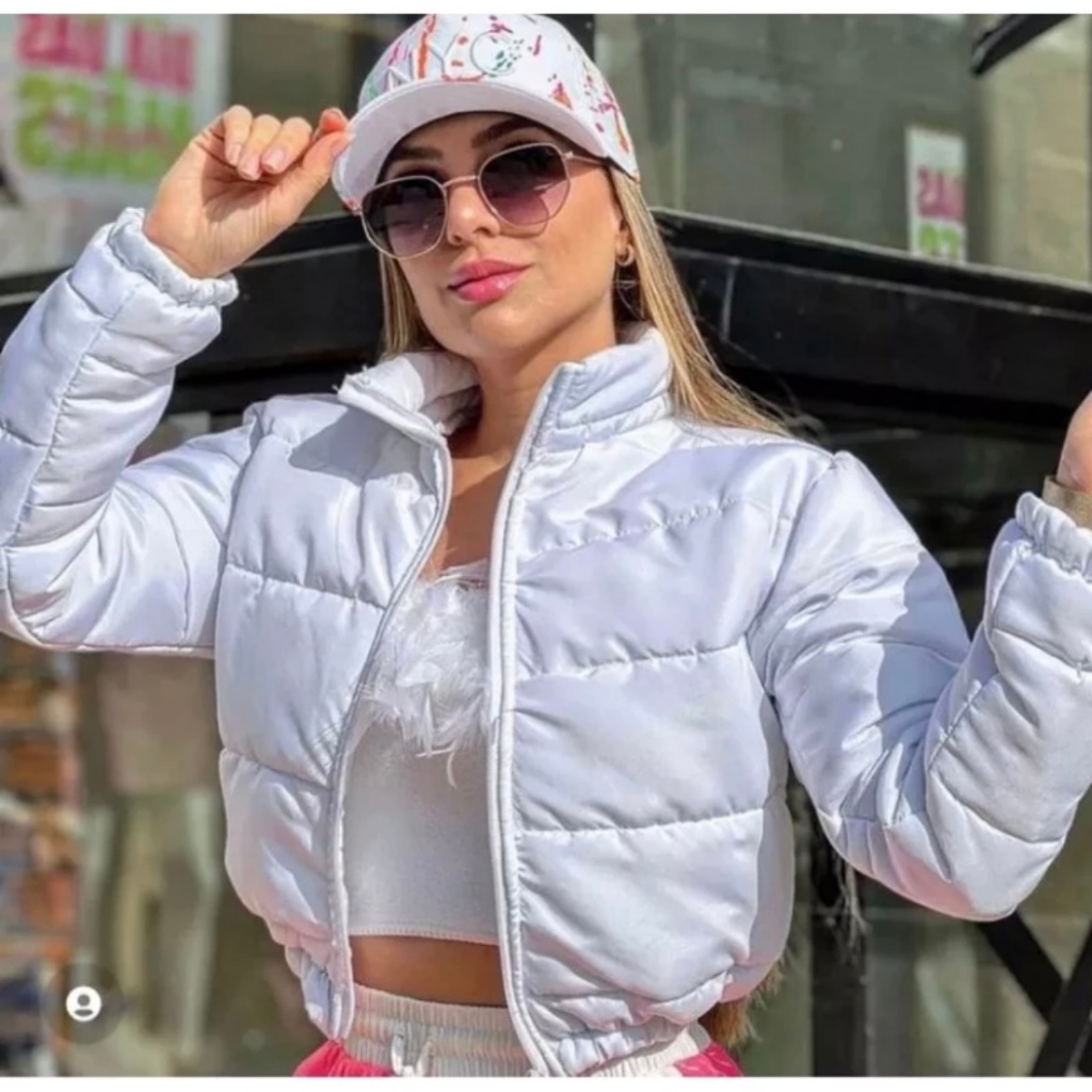 Jaqueta Puffer Bobojaco Feminina