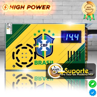 Fonte Automotiva Chaveada 50 Amperes 110v / 220v Bivolt 110/220V para Som Módulos Carregamento de Bateria Fita LED Radiocomunicadores Mineração Painel solar