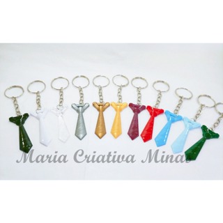 75 mini gravatinhas com chaveiro lembrancinhas, hora da gravata, dia dos pais, novembro azul em Oferta na Shopee