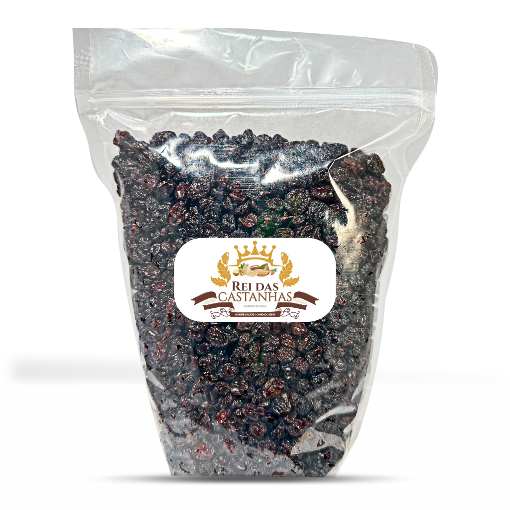 Uva Passa Preta S/ Caroço 1Kg - Rei das Castanhas