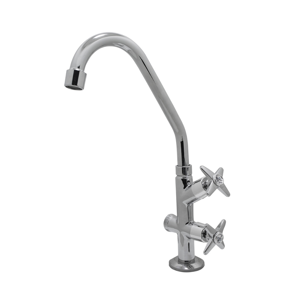 Torneira Tanque Maquina Mesa Bancada Duas Saídas Mangueira Cromada em Oferta na Shopee