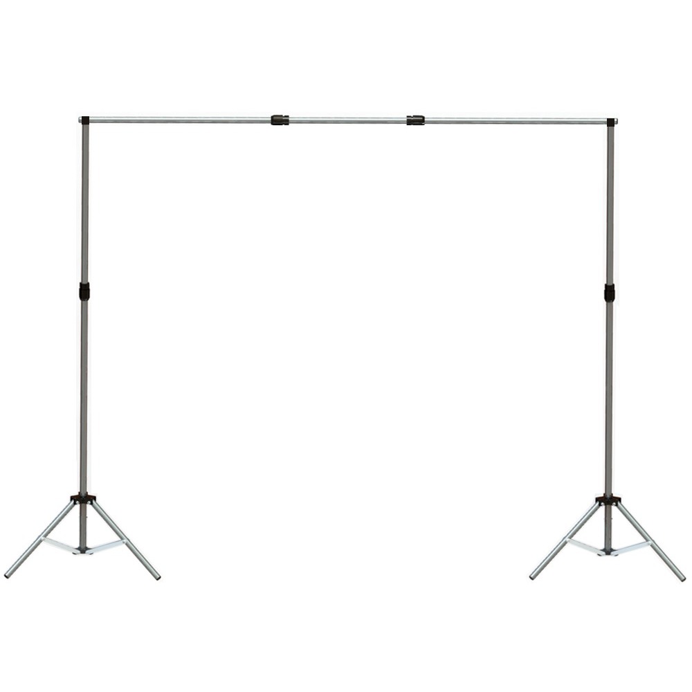 Suporte Fundo Infinito Estúdio Fotográfico Alumínio 2 altura x 2 largura +