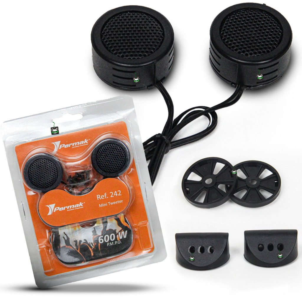 Par de Mini Tweeter de Alta Frênquecia Potência 600w - Spare Parts and Accessories for Vehicles
