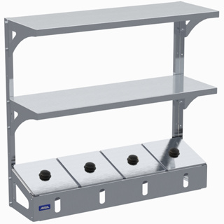 Condimentadora Pizzarola 4 Cubas Com Prateleira Inox em Oferta na Shopee