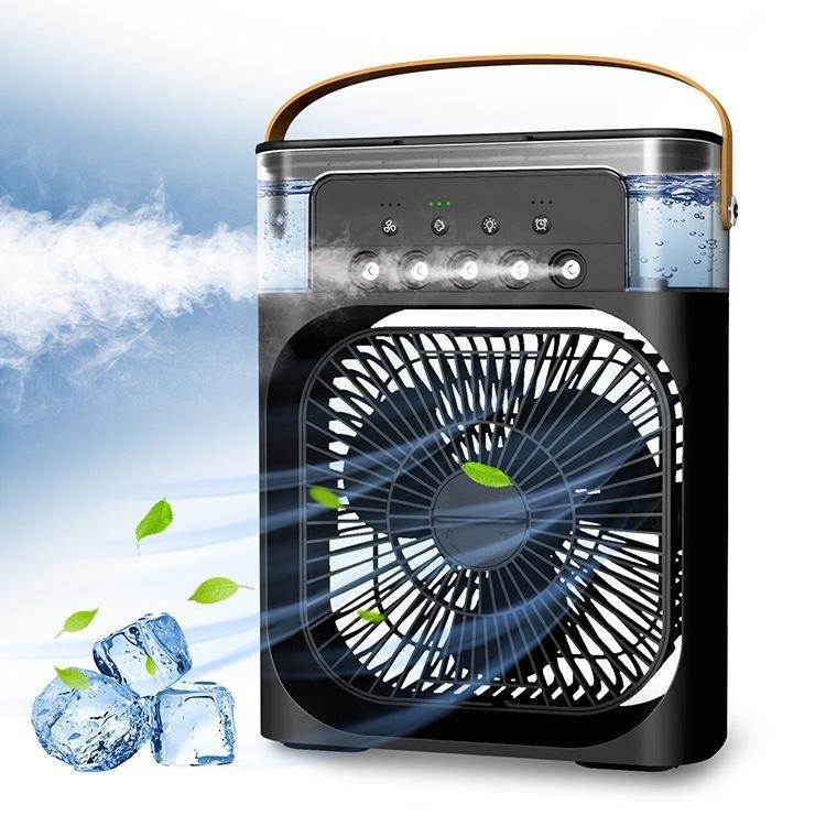 Mini Ar Ventilador A Vapor Portátil Reservatório de água USB Com Led em Oferta na Shopee