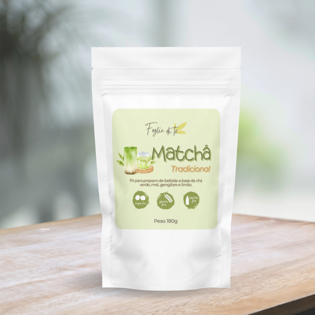 Matchá Tradicional Solúvel - 150g - Flogie de Té