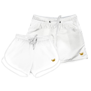 Kit Mozão Shorts Iguais dois Shorts Moda Praia Natal Bermuda Réveillon Preto Liso em Oferta na Shopee