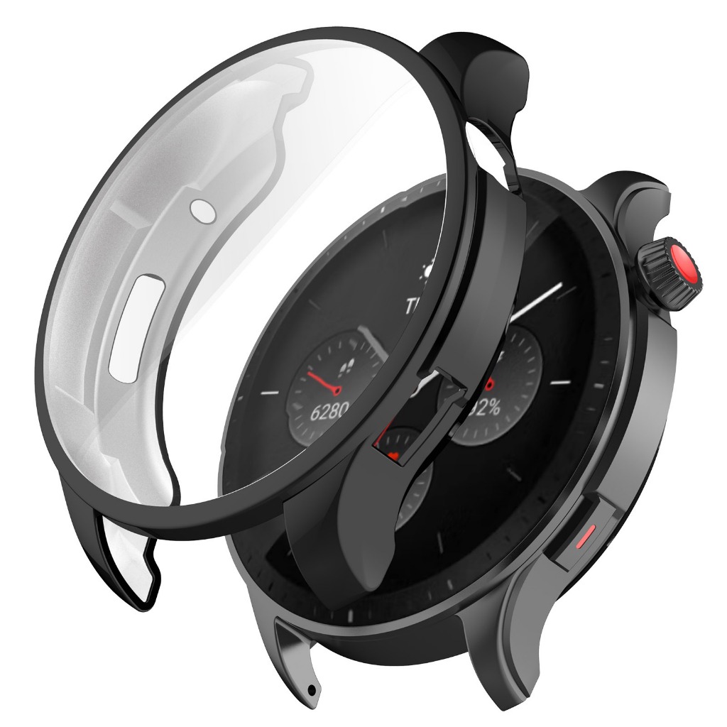 Capa Case Silicone TPU Para Amazfit GTR 4 proteção Resistente