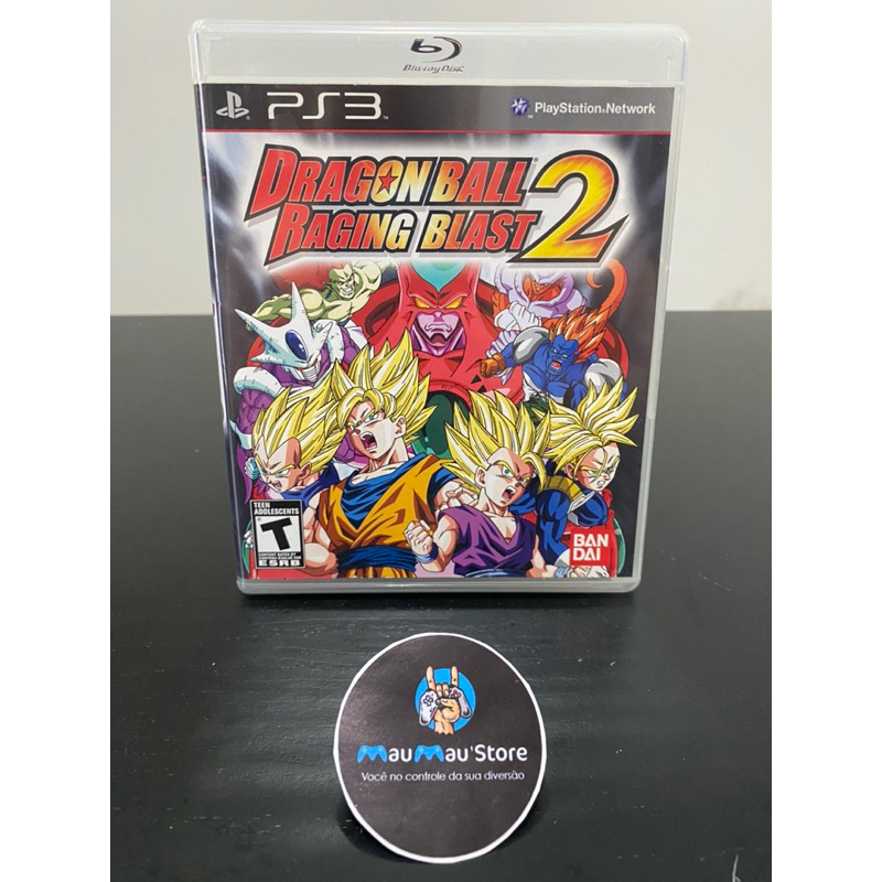 Dragon Ball Raging Blast 2 PS3 - Jogos de Playstation 3 Jogo de Luta Mídia Física Original Usado