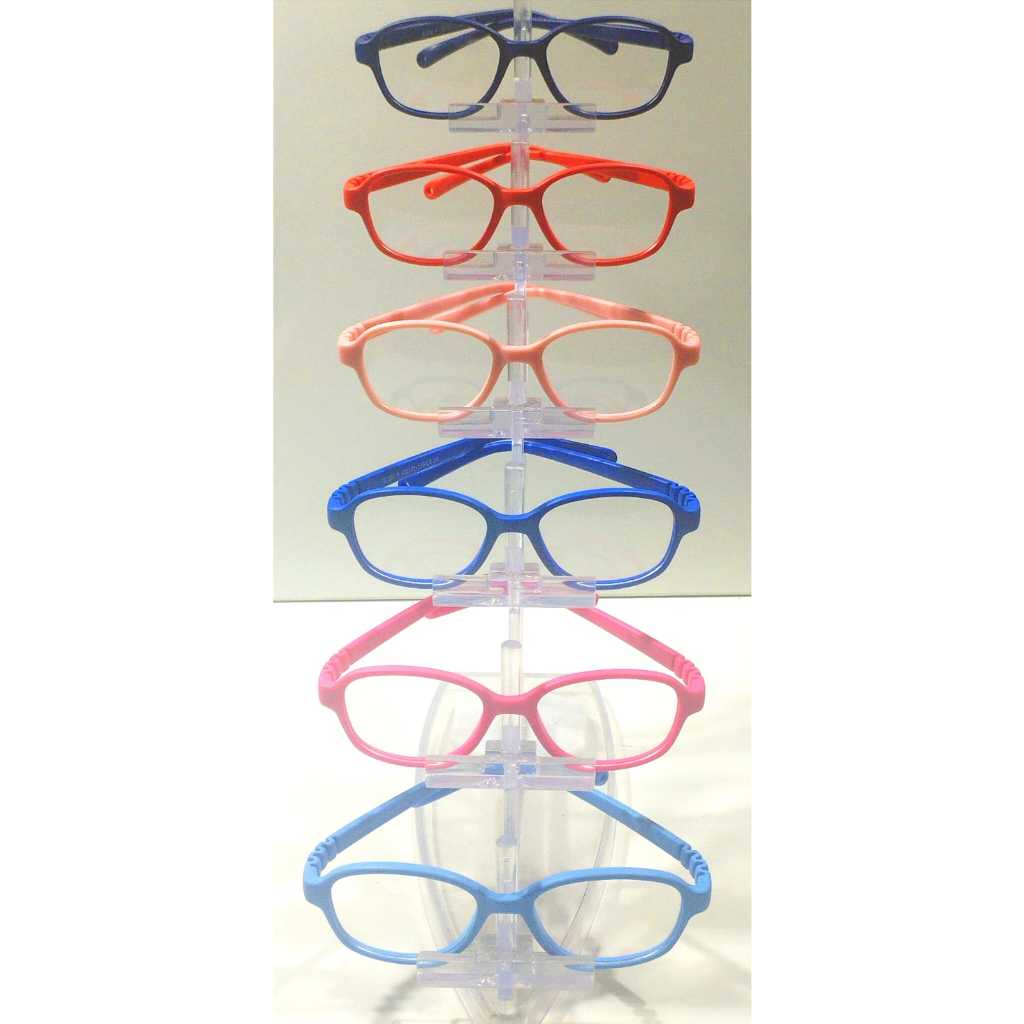 Óculos com armação flexível infantil , material silicone