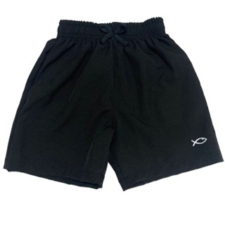 Bermuda Infantil Juvenil Masculina Elastic Tactel com Elastano Liso Praia Verão