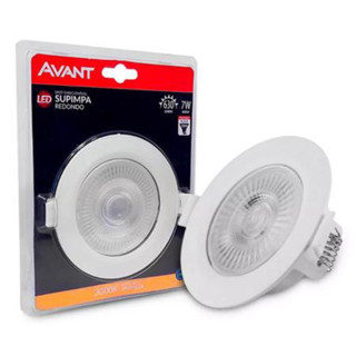 Spot Led Embutir Direcionável Supimpa 7w Redondo 3000K 4000K 6500K - Avant