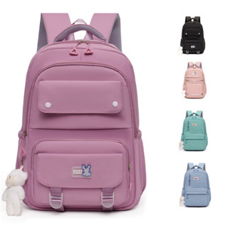 Mochila Impermeável Escolar Para Notebook Masculina e Feminina De Grande Capacidade Estilo Coreano