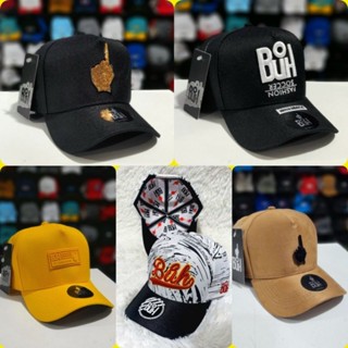 boné buh aba curvada com fecho snapback e fivela boné de qualidade importado masculino e feminino, variedade de cores e modelos, adulto e juvenil