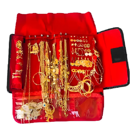 Kit Semi Joias Folheados com 55 Peças para revenda