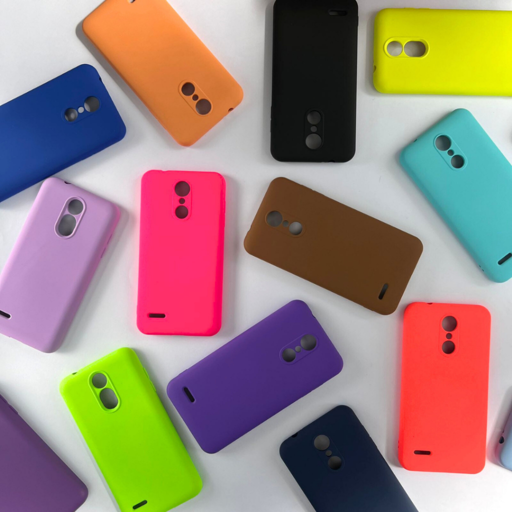 Capinha Para LG K9 / Capa Case Silicone Aveludada Colorida Forrada (CF26) em Oferta na Shopee
