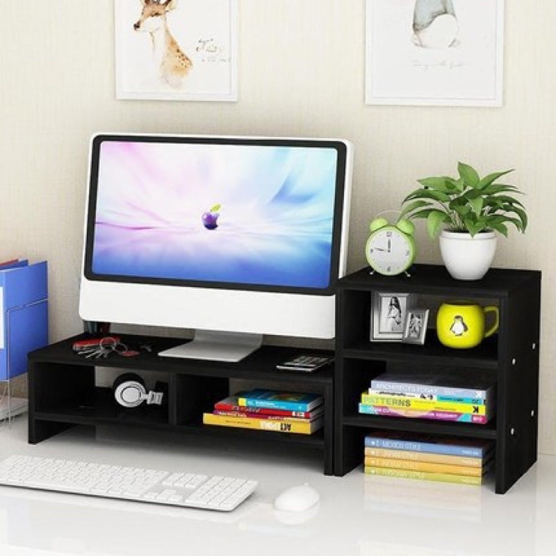 Suporte Monitor Organizador de Mesa Para Computador Escritório